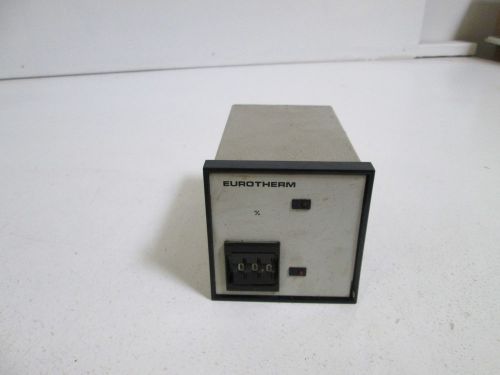 EUROTHERM CONTROLLER 924/MCT/000/MAN/NM/99.9%/115V/X// *USED*