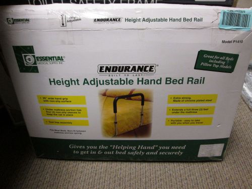 Essential Height Adjustable Hand Bed Rail P1410 With Security Strap        (F-1)