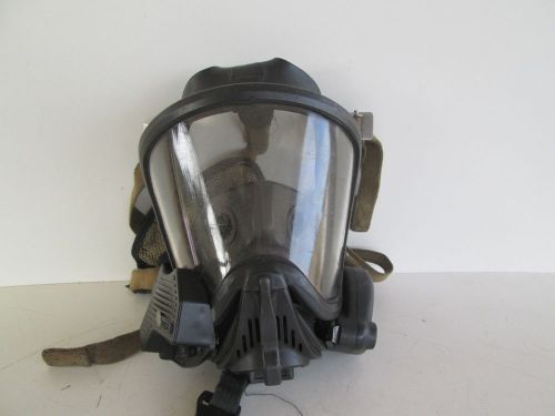 MSA MMR Ultra Elite FireHawk SCBA Full Face mask HUD / Voice Amplifier MED #15