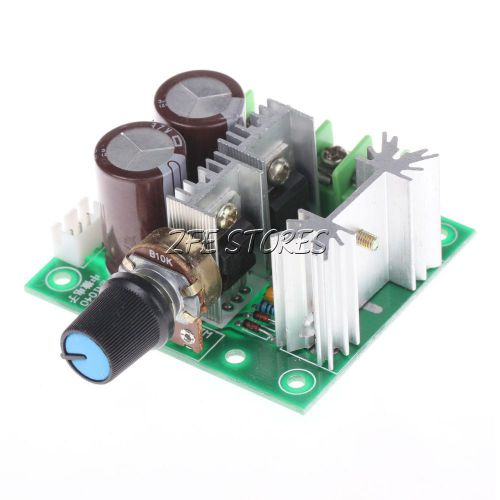 PWM 12V-40V DC Electric Pump/Motor Speed Controller Stepless 10% -100% 10A