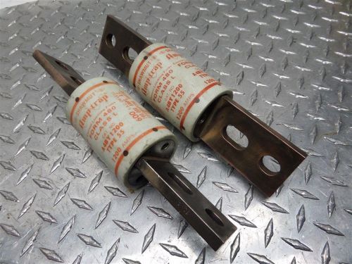Pair of shawmut amp-trap form 480 class l * 1200 amps * a4by1200 type 55 fuse for sale
