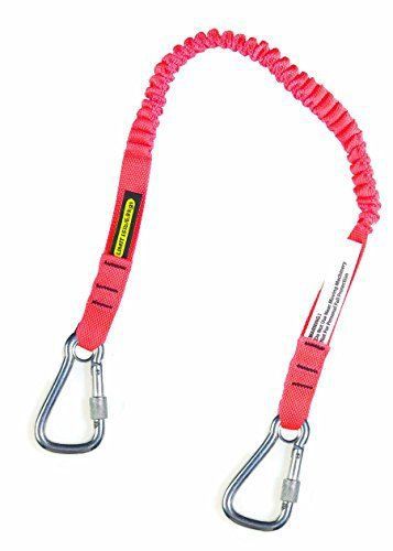 NEW Williams WTHCARA25 1-Inch Super Coil Tether with 2 SST Carabiners