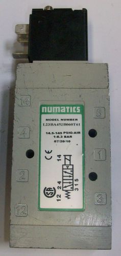 Numatics Solenoid Valve 24VDC L23BA452B060T61 USG