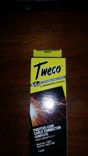 New tweco 9425-1100 complete positive cam cable connectors 1-mpc for sale