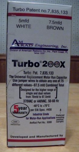 Amrad turbo 200x capacitor (new) pn 9300) for sale
