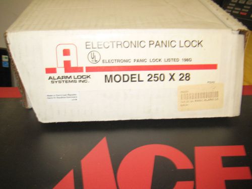 Alarm Lock Electronic Panic Lock with 18&#034; Multigard Double Deadlock 250x28 NEW