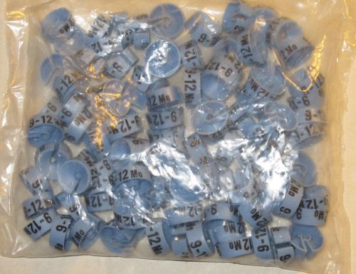 100 9-12 months hanger size markers garment retail store supplies for sale