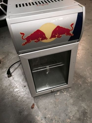 Red Bull baby cooler Mini refrigerator countertop  LED