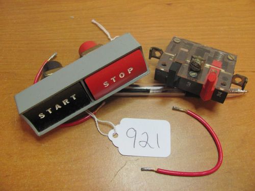 Lot ITE E11EPB Start Stop Push Button Kit &amp; F11NONC Contact- Interlock #921
