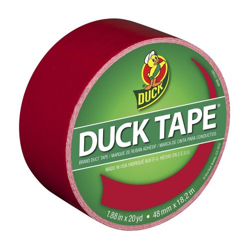 Colored Duct Tape, Red, Fix it, Single Roll, Home, Office
