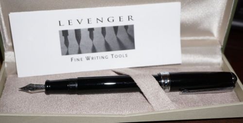 Levenger True Writer Black Fountain Pen