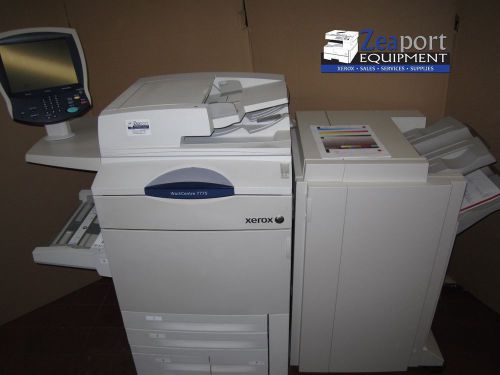 Xerox DocuColor 7765 Color Copier Printer Scanner Finisher with shipping in US