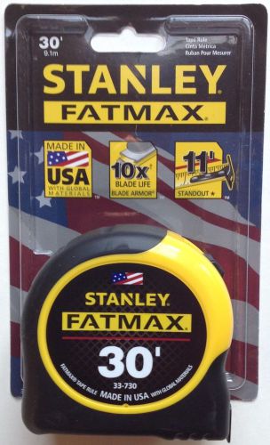 30&#039; FATMAX Tape Measure Stanley 1 1/4 inch wide UNUSED BRAND NEW UNOPENNED