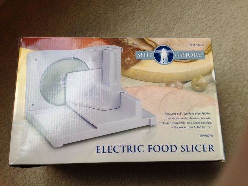 NEW* Ship To Shore. Foldable Multi Purpose Electric Food Slicer. Meat Cheese