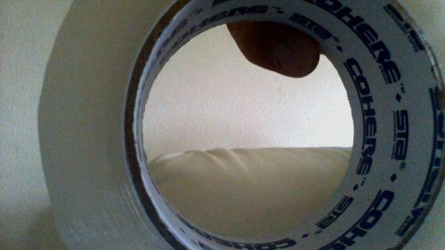 6 rolls sta cohere clear packing tape 2mil thick 2 inch x 110 yds (48mm x 100m) for sale