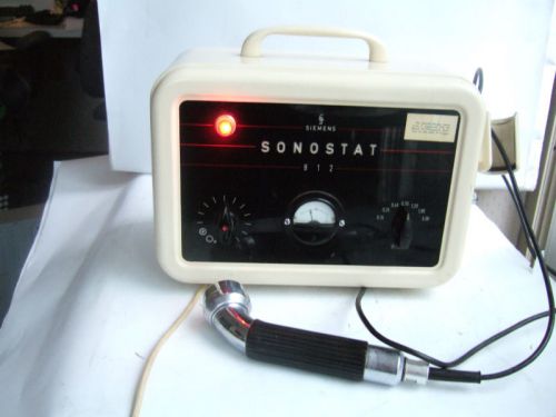 Siemens Sonostat 812 Portable Ultrasonic Unit             GUARANTEED