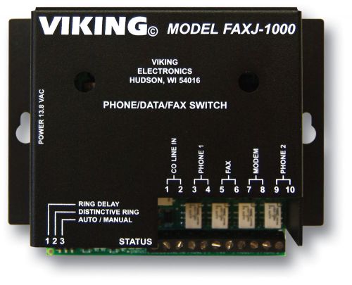 Viking Electronics Faxjack Phone/Fax Switch