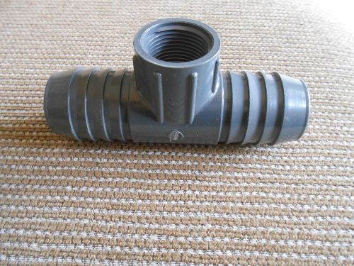 Spears PVC Plastic Tee Pipe Fitting 1-1/4