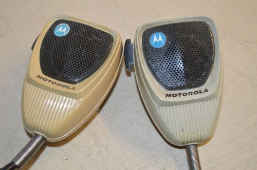 TWO Motorola CB Ham Radio   Microphones  Model  TMN 6054A