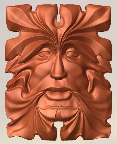 3D MODEL RELIEF STL  FOR CNC ROUTER MILL #388