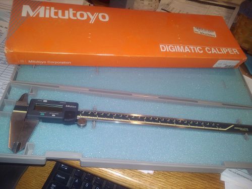 Mitutoyo DIGIMATIC 12&#034; CALIPER 500-193 CD-12&#034;CP MACHINIST TOOLS LATHE auto