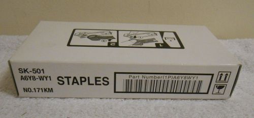 Konica Minolta A6Y8WY1 (Staple Kit SK-501) Staple SK-501 Box of 5 Cartridges