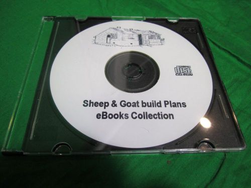 Goat &amp; Sheep Lamb Build it Yourself 27 Shed buildings enclosure Plans on CD