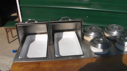 Gas Well Water Bath  Pan Steam Table Hot Food Warmer