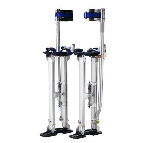Pentagon Tools 1119 Drywall Stilts, 24&#034; to 40&#034; Height, Silver