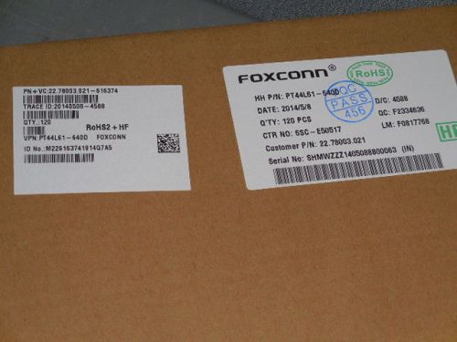 240 PCS FOXCONN PT44L61-640D BGA SOCKET COVERS
