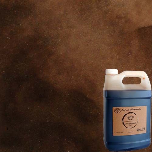 Concrete stain - active elements - coffee bean - 1 gallon for sale