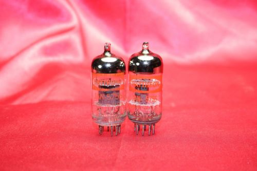 Raytheon Jan 5755 Submini dual Triode. Matched Pair, Excellent NOS tubes!