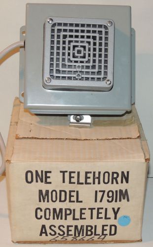 Vintage VIBRATONE HORN Shop Garage LOUD TELEPHONE SIGNAL NOS Federal  MAN CAVE