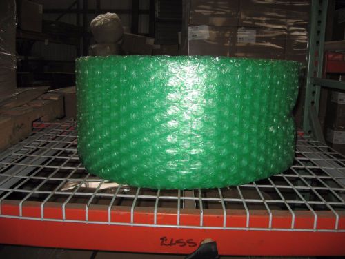 Large Green Recycled 1/2&#034; Bubble Roll Wrapping, 12&#034; x 125&#039; Per Roll - SHIPS FREE