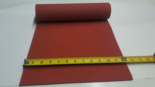 SILICONE SPONGE RUBBER ROLL  3/8 THK X 12” WIDE X  10 FT LONG HIGHT TEMP