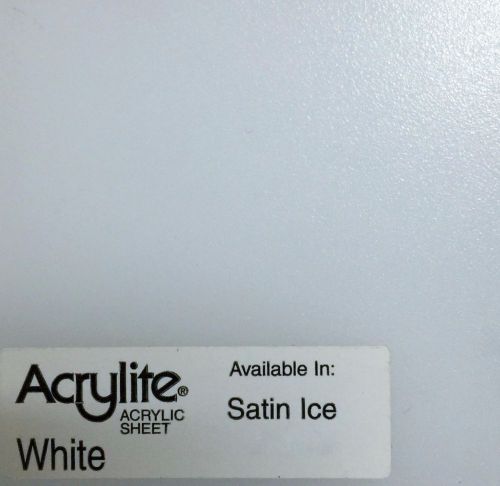 1/4&#034; Frosted Clear 2-Sided Textured Acrylic Plexiglas Sheet .250&#034; x 12&#034; x 36&#034;