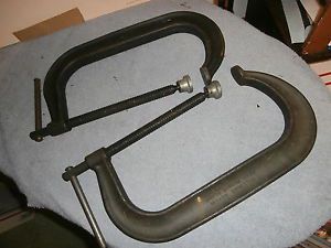 2 j h williams drop forged usa deep throat c clamps cc-410 for sale