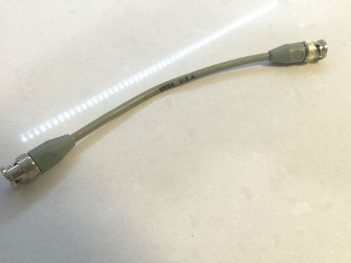 Agilent HP 22cm 10502A 50 Ohm BNC Male Plug to BNC Male RF Test Cable tested!