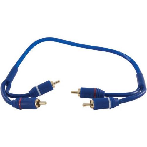 Db Link SR1.5 Soft-Touch Triple Shielded Blue Strandworx RCA Cable - 1.5ft
