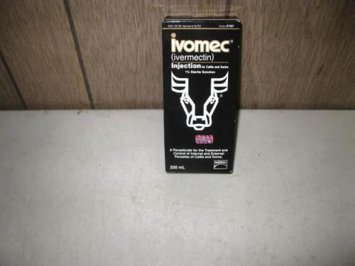 NEW Ivomec 200 ml For Cattle and Swine Injection