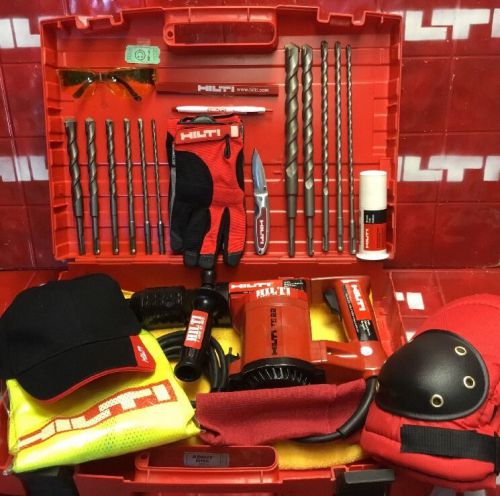 HILTI TE 22 HAMMER DRILL, L@@K, PREOWNED, FREE HILTI EXTRAS, FAST SHIPPING