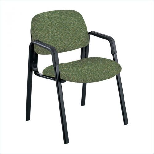 Safco Cava Urth Collection Sled Base Guest Chair, Green (SAF7047GN)