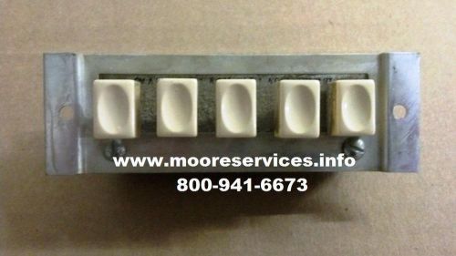 Cissell 5 button Switch TU5106 Dryer Parts GE Settings Heat