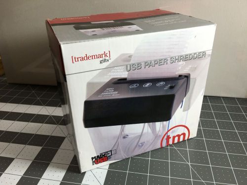 New Portable Mini Paper Shredder USB/Battery Powered Office School Desk Laptop
