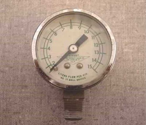 Hudson 15L 1 3/4&#034; Gas PSI Gauge