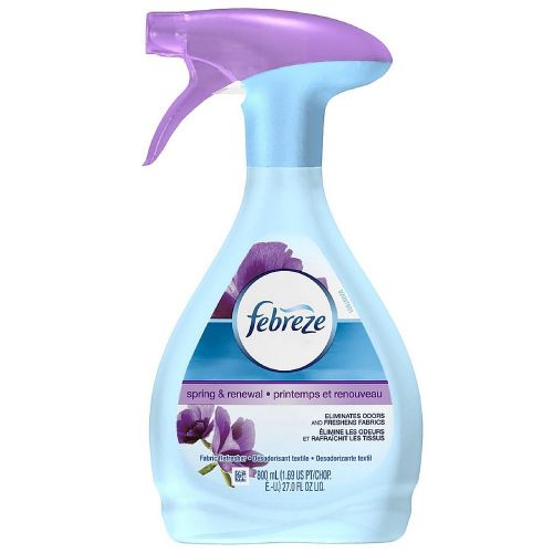 Febreze Fabric Refresher - Odor Eliminator, Spring - Renewal 27 oz (Pack of 9)