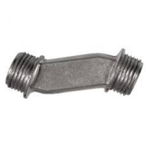 Offset Nipple 1-1/2&#034; Topaz Electric Steel Pipe-Black 115 751338106505