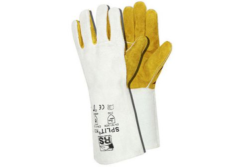 RS SPLIT KEV Cowhide Welding Gloves ONE SIZE 5 PAIR