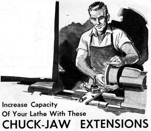 How To Make Build Chuck Jaw Extensions Increase Lathe Capacity #535
