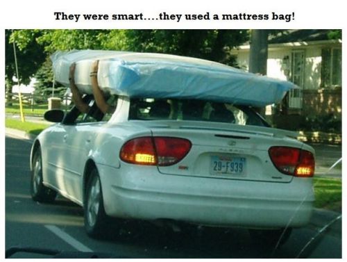 2 pack mattress bags for storage and moving. heavy duty 4 mil or 2 mil thick. for sale